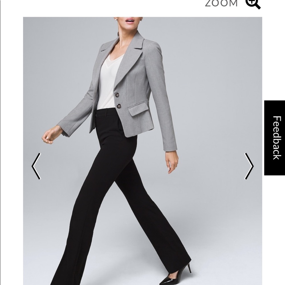 White House Black Market Flare Leg Pants